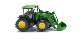 Wiking 035804 - H0 - John Deere 7260R mit Frontlader